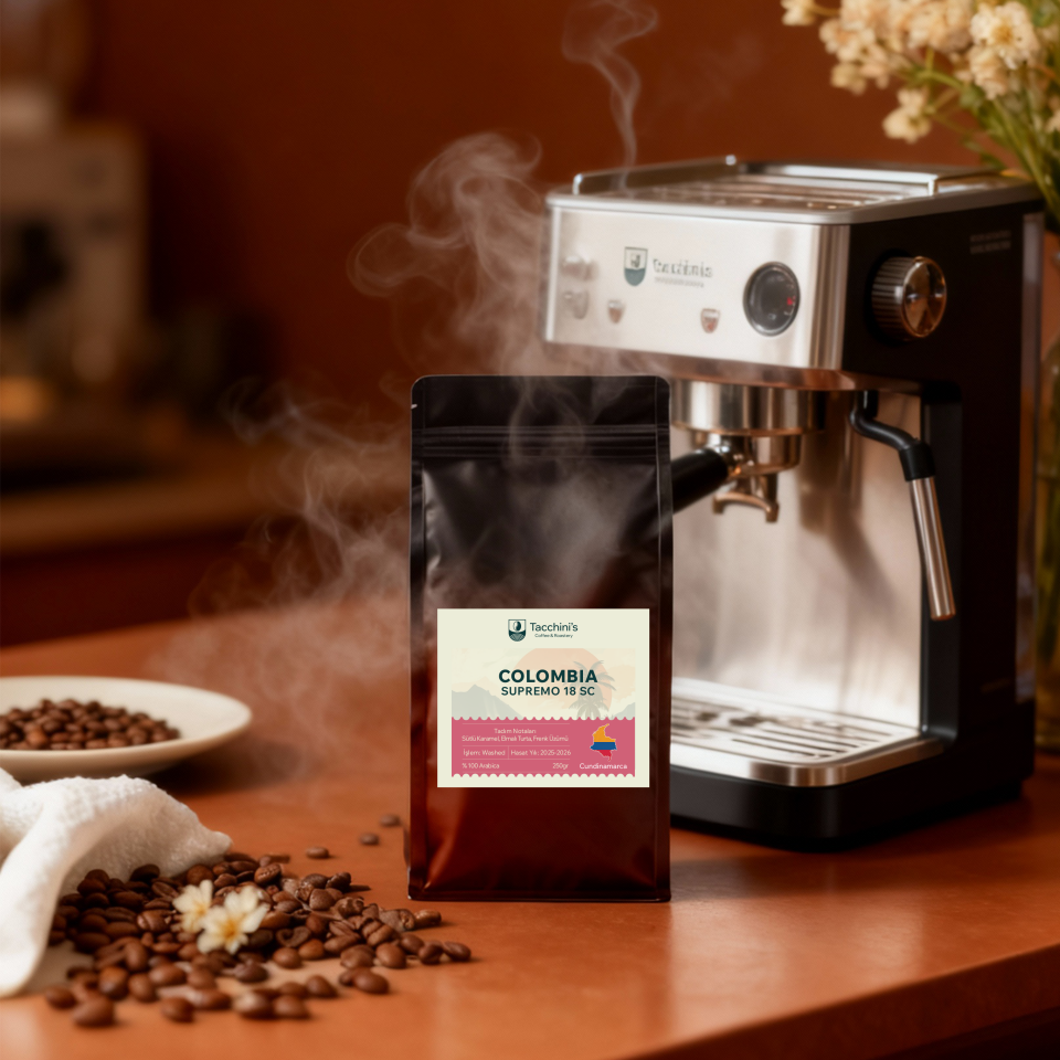 Tacchinis Coffee Colombia Supremo Filtre Kahve